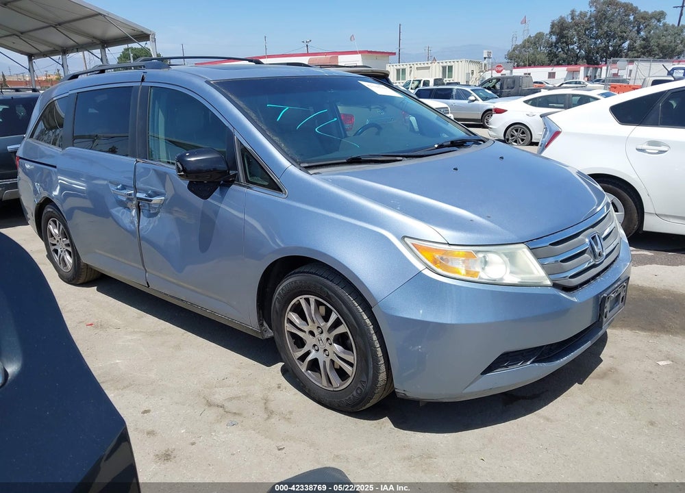 2011 HONDA ODYSSEY EX-L VIN: 5FNRL5H66BB081708