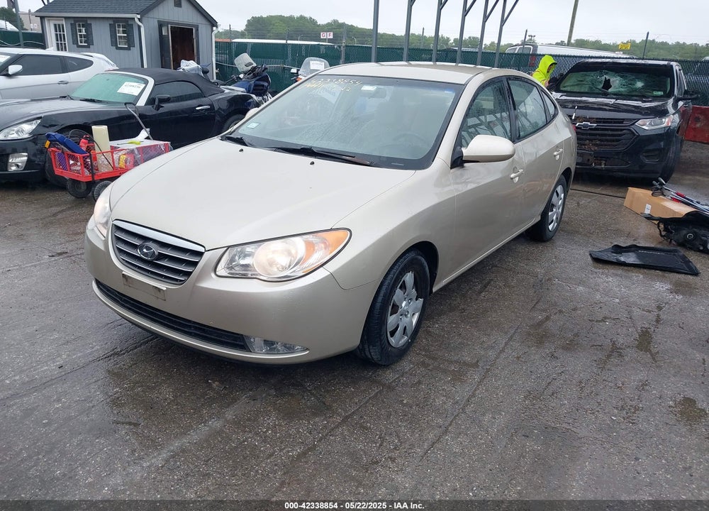 2007 HYUNDAI ELANTRA VIN: KMHDU46D37U051109