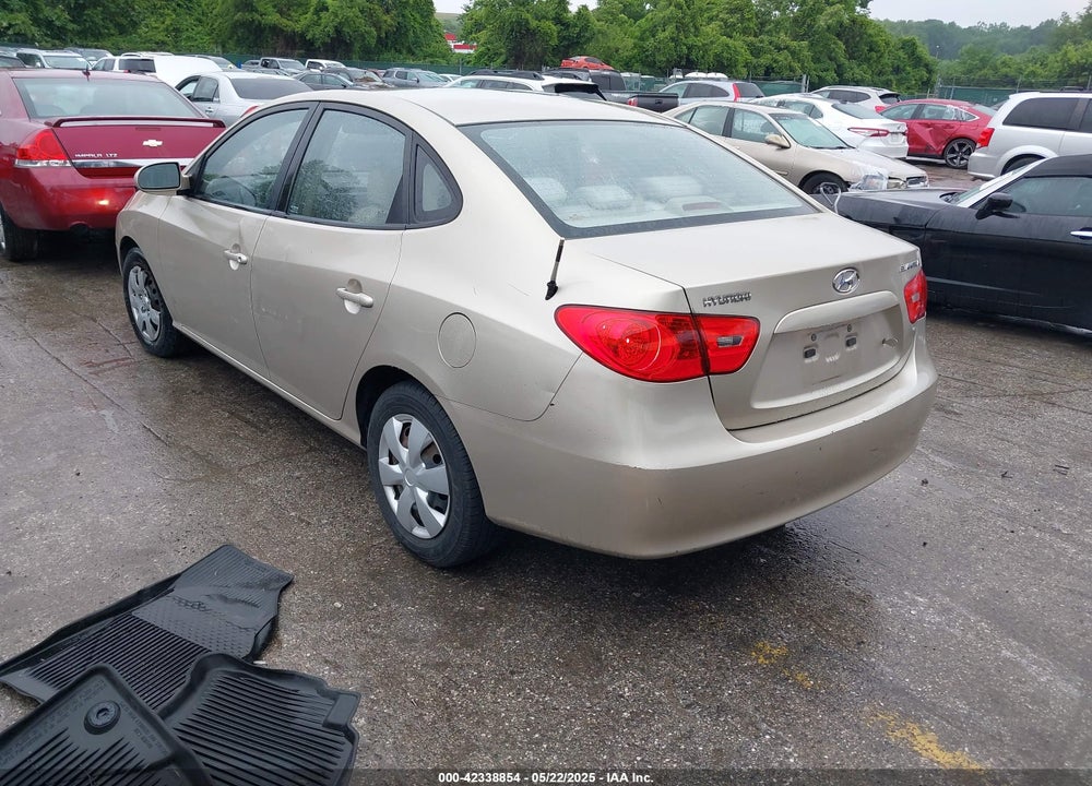 2007 HYUNDAI ELANTRA VIN: KMHDU46D37U051109