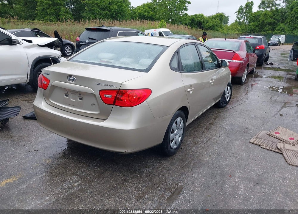 2007 HYUNDAI ELANTRA VIN: KMHDU46D37U051109