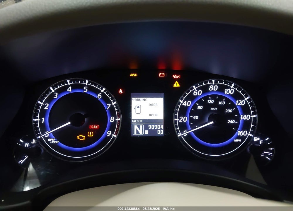 2012 INFINITI EX35 VIN: JN1AJ0HR9CM453666