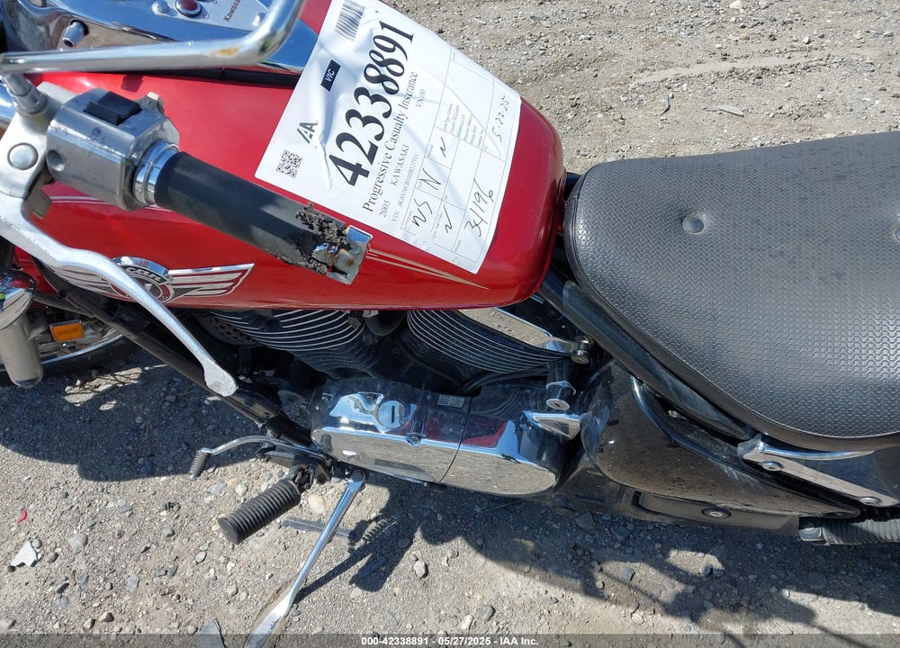 2005 KAWASAKI VN800 B VIN: JKBVNCB105B527911