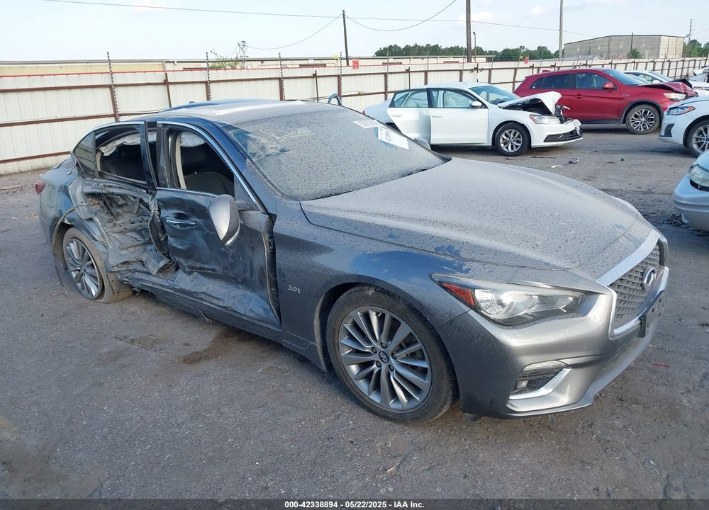2018 INFINITI Q50 3.0T LUXE VIN: JN1EV7AP3JM358783
