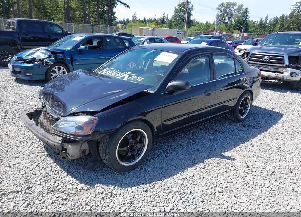 2001 HONDA CIVIC LX VIN: 2HGES16531H549537