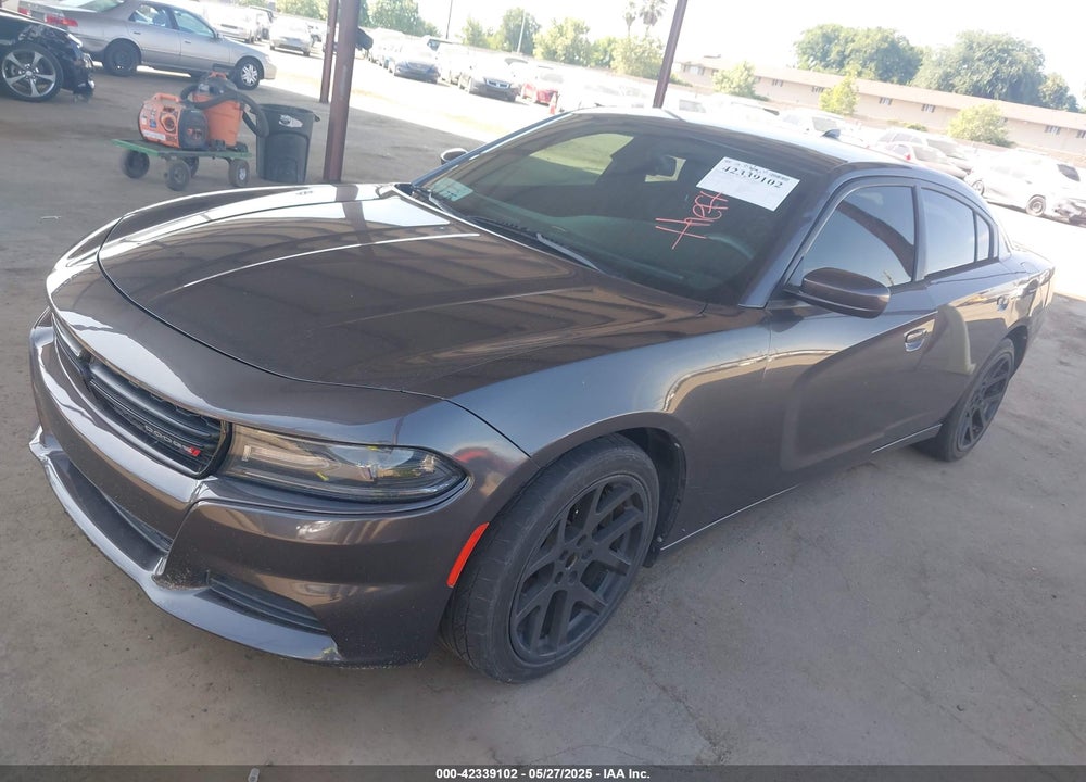 2015 DODGE CHARGER SXT VIN: 2C3CDXHG4FH844272