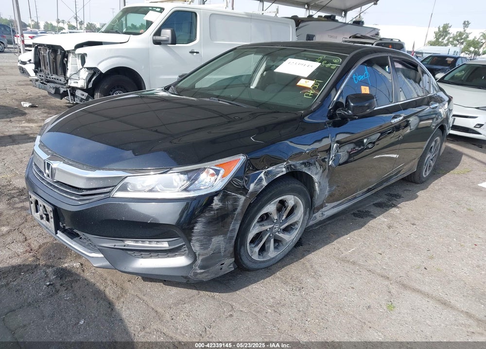 2017 HONDA ACCORD EX VIN: 1HGCR2F72HA176509