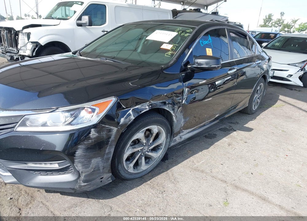 2017 HONDA ACCORD EX VIN: 1HGCR2F72HA176509