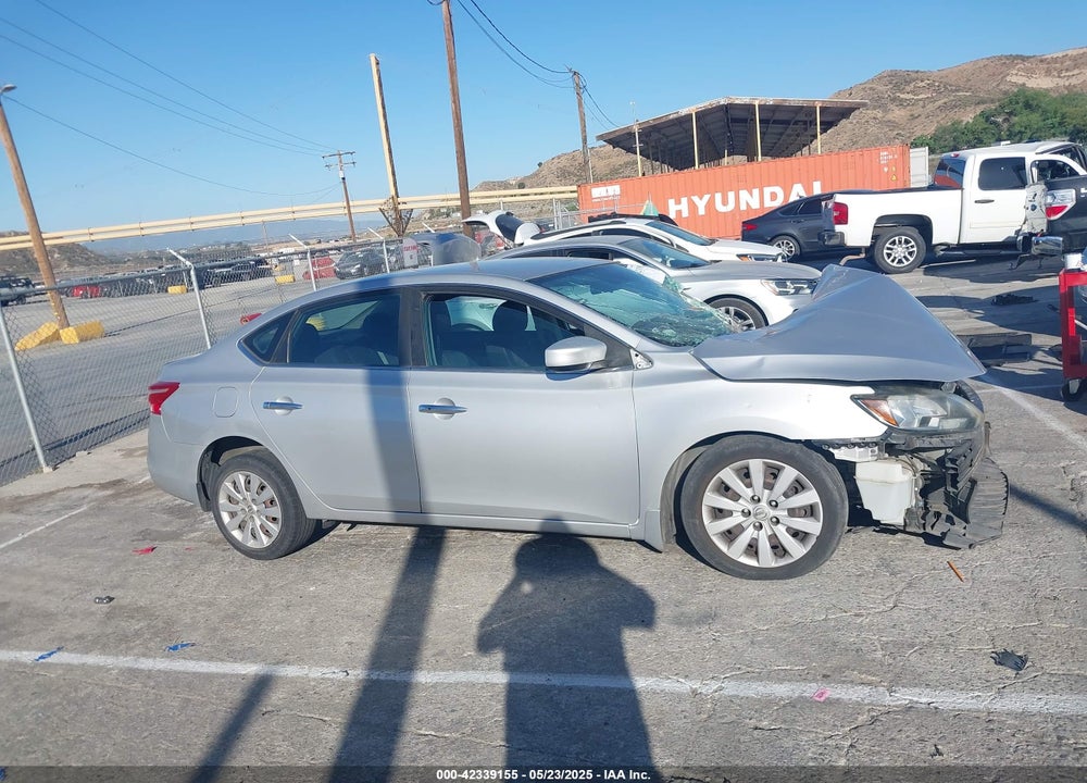 2017 NISSAN SENTRA SV VIN: 3N1AB7APXHL637742