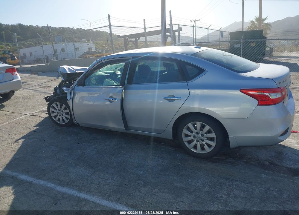 2017 NISSAN SENTRA SV VIN: 3N1AB7APXHL637742
