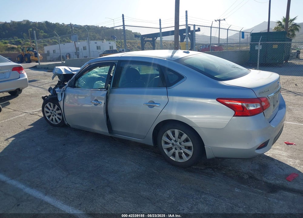 2017 NISSAN SENTRA SV VIN: 3N1AB7APXHL637742