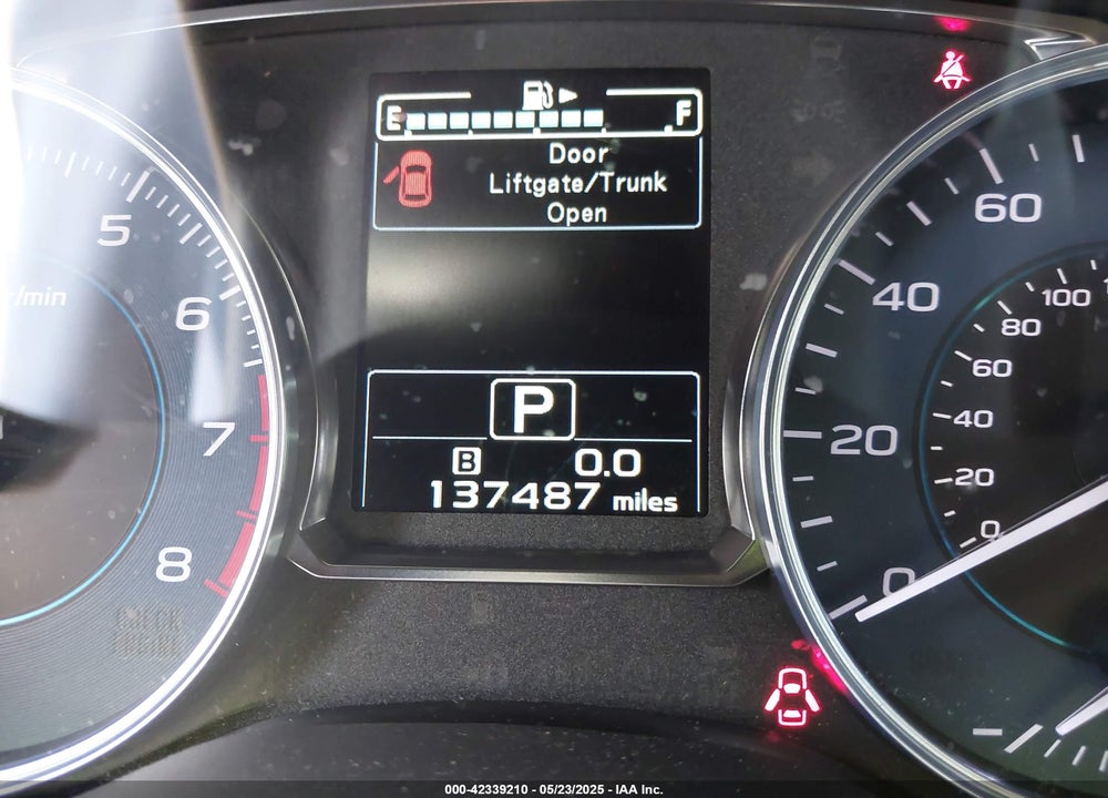 2016 SUBARU CROSSTREK 2.0I LIMITED VIN: JF2GPALC1G8242198