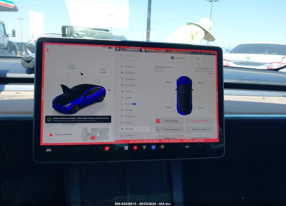 2022 TESLA MODEL 3 VIN: 5YJ3E1EA1NF291266