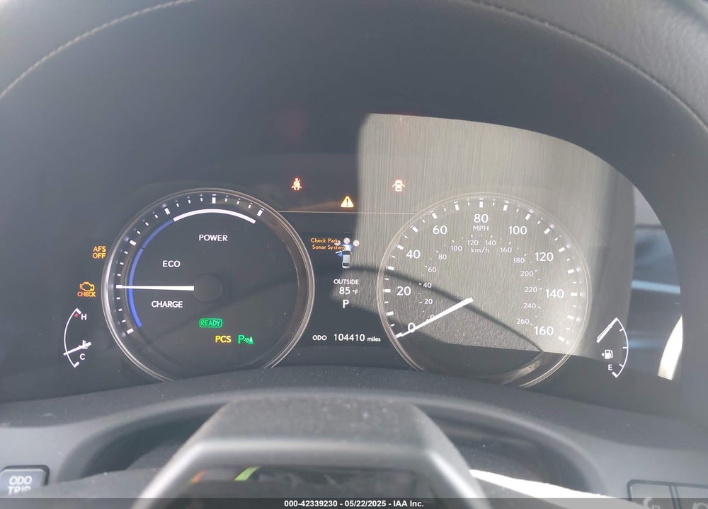 2013 LEXUS GS 450H VIN: JTHBS1BL0D5001737