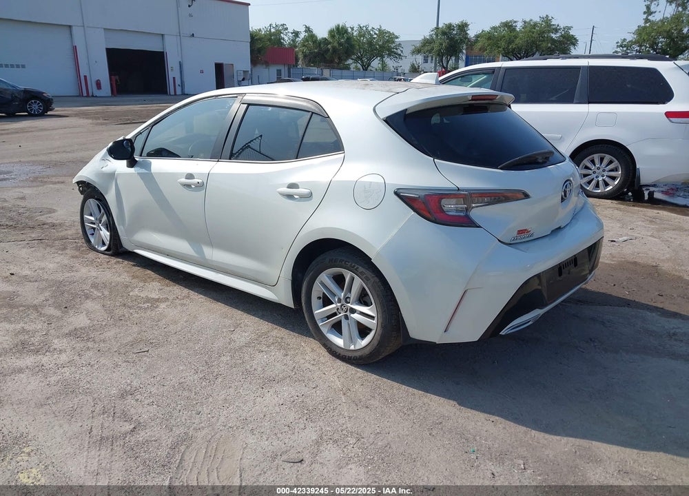2019 TOYOTA COROLLA HATCHBACK VIN: JTNK4RBE3K3035221