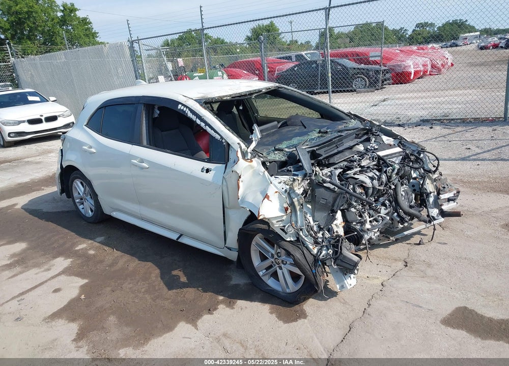 2019 TOYOTA COROLLA HATCHBACK VIN: JTNK4RBE3K3035221