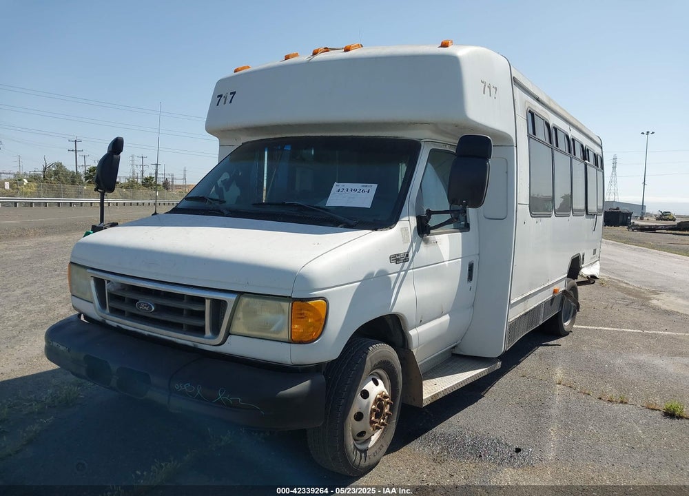 2005 FORD E-450 CUTAWAY STANDARD VIN: 1FDXE45S55HA56067