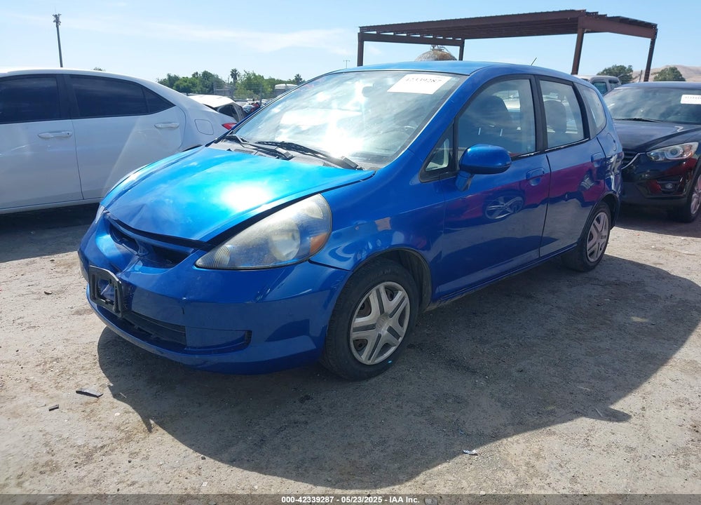 2008 HONDA FIT VIN: JHMGD384X8S046137