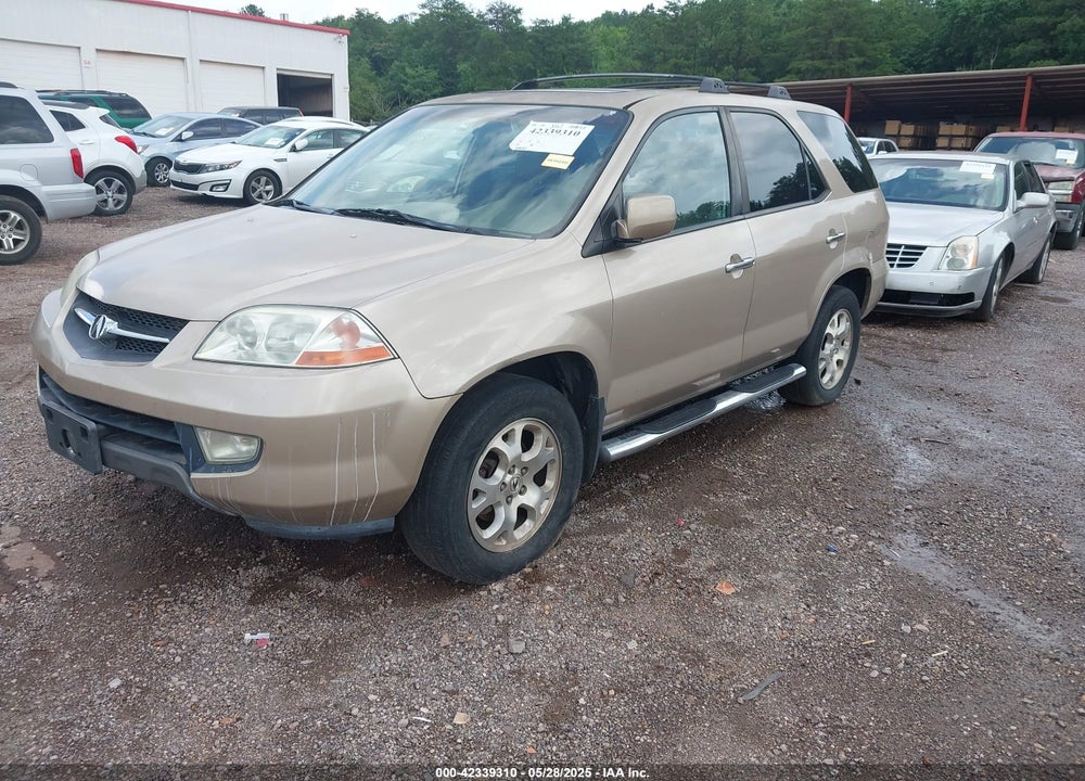 2002 ACURA MDX VIN: 2HNYD18652H542337