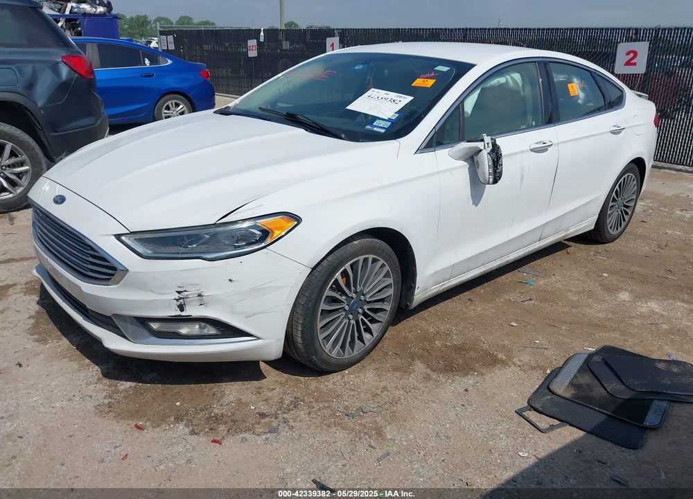 2018 FORD FUSION VIN: 3FA6P0D91JR151189