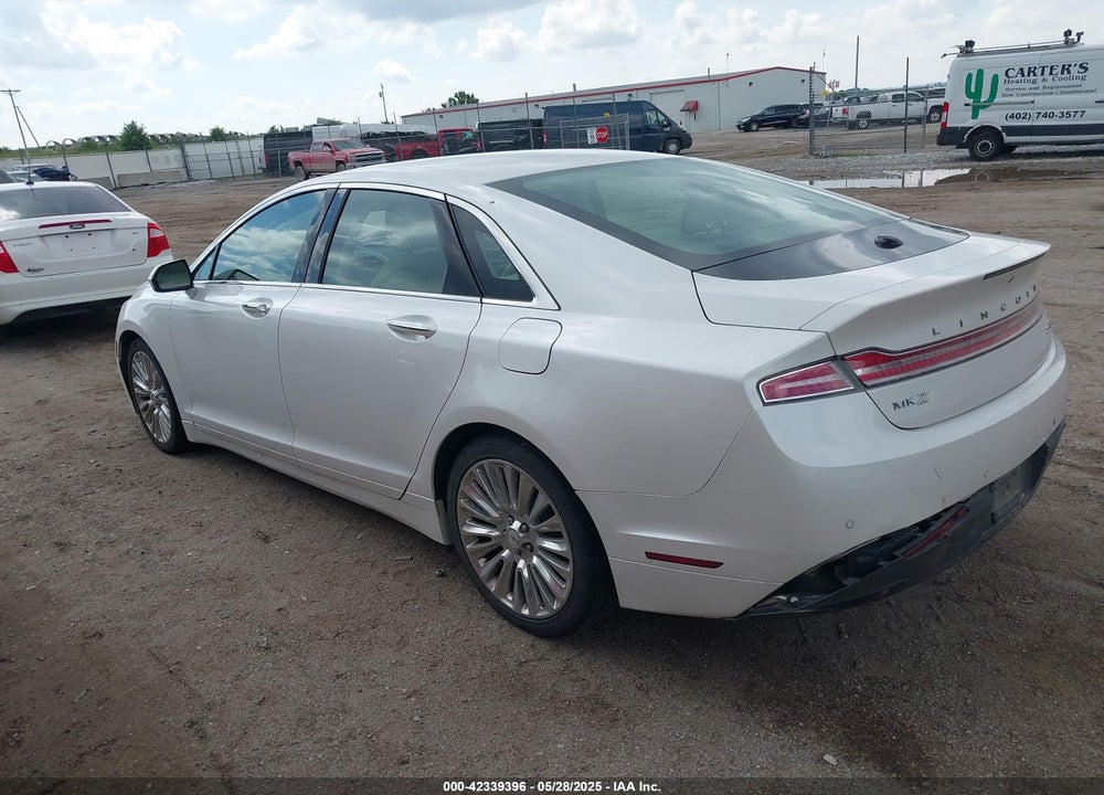2016 LINCOLN MKZ VIN: 3LN6L2J91GR620212