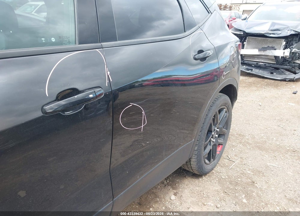 2021 CHEVROLET BLAZER VIN: 3GNKBDRS0MS521451