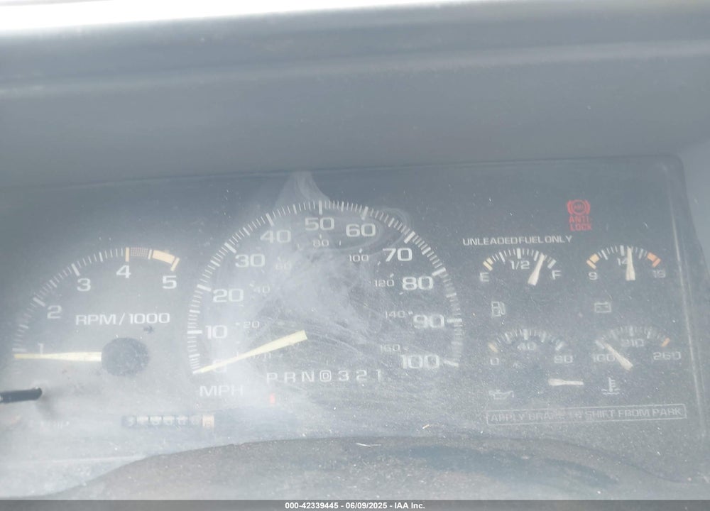 1995 GMC SIERRA C1500 VIN: 1GTEC14H2SZ561267