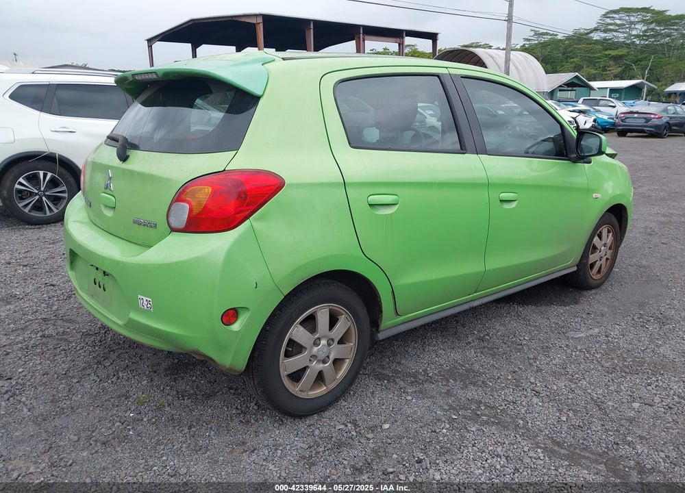 2014 MITSUBISHI MIRAGE VIN: ML32A3HJ6EH002948