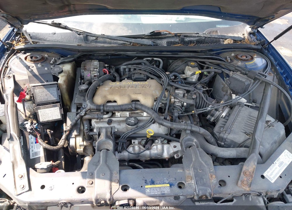 2003 CHEVROLET MONTE CARLO LS VIN: 2G1WW12E839143644