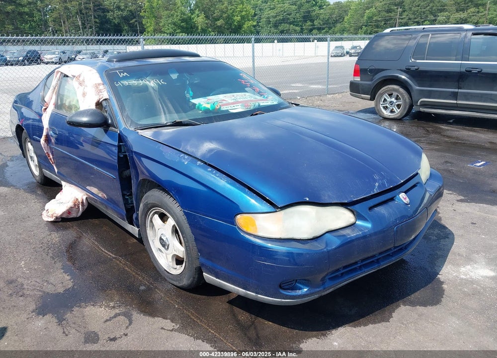 2003 CHEVROLET MONTE CARLO LS VIN: 2G1WW12E839143644
