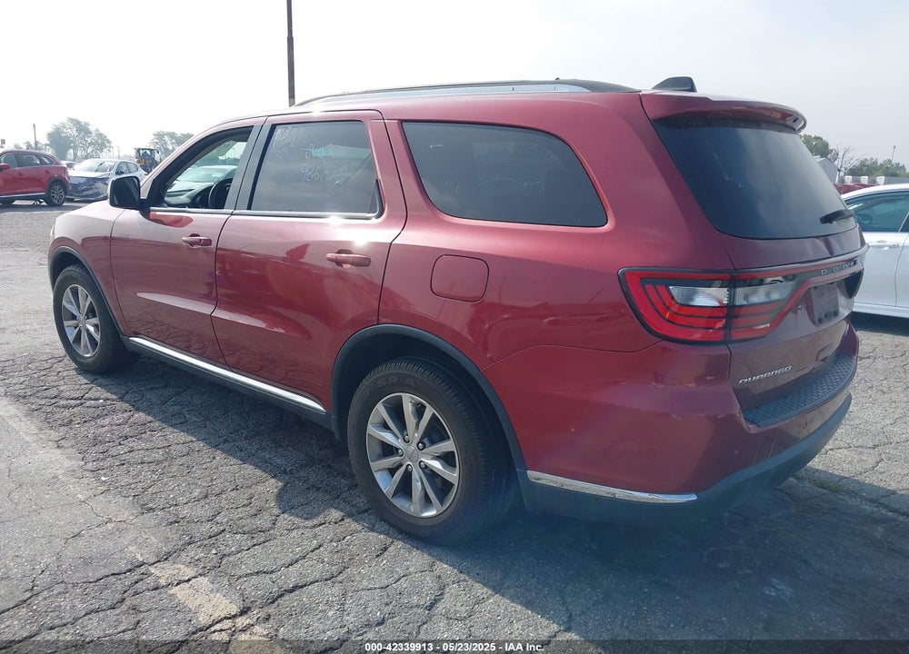 2015 DODGE DURANGO VIN: 1C4RDHDG9FC100932