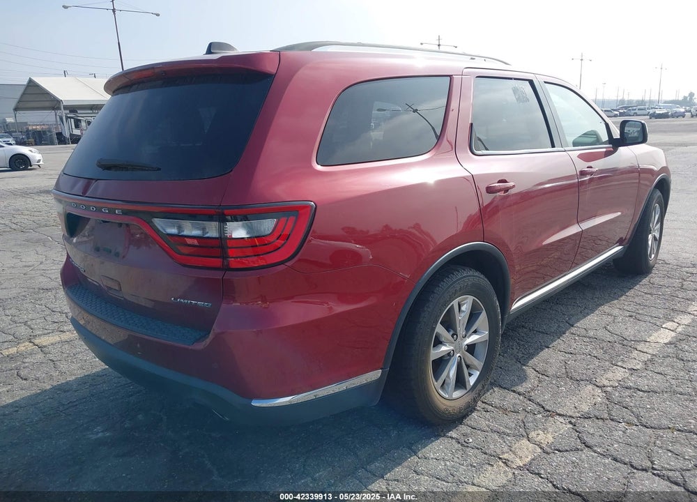 2015 DODGE DURANGO VIN: 1C4RDHDG9FC100932