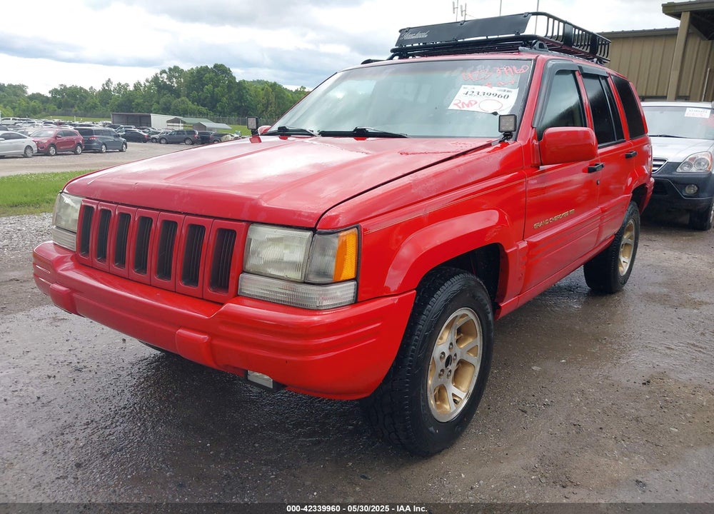 1996 JEEP GRAND CHEROKEE LIMITED VIN: 1J4GZ78YXTC295872
