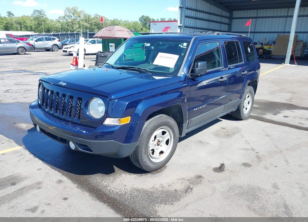 2016 JEEP PATRIOT VIN: 1C4NJPBA3GD678553