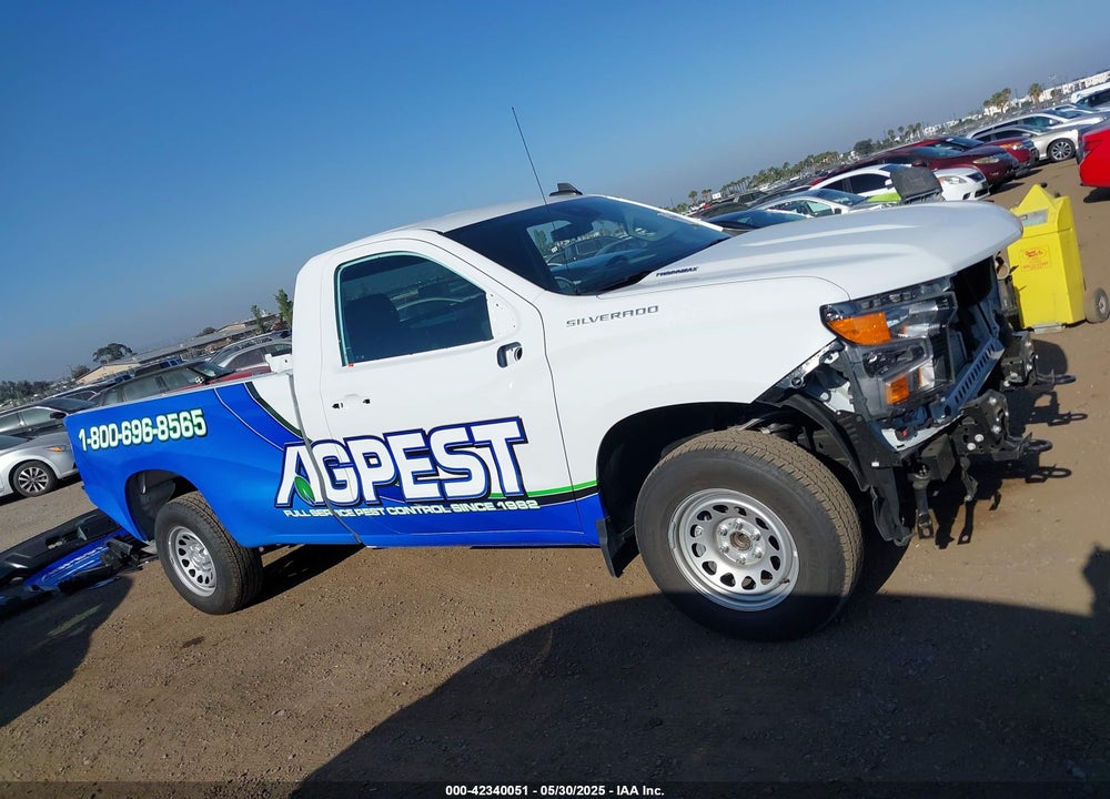 2025 CHEVROLET SILVERADO 1500 2WD LONG BED WT VIN: 3GCNAAEKXSG131843