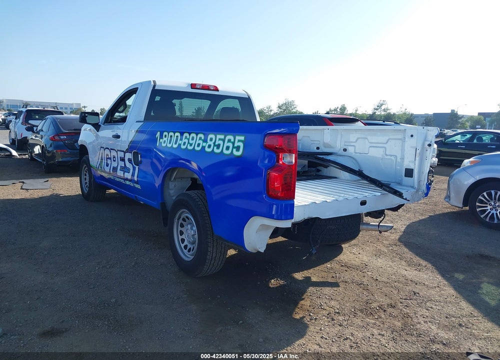 2025 CHEVROLET SILVERADO 1500 2WD LONG BED WT VIN: 3GCNAAEKXSG131843