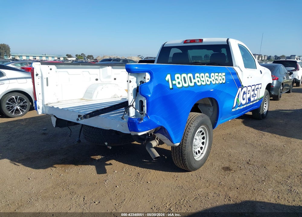 2025 CHEVROLET SILVERADO 1500 2WD LONG BED WT VIN: 3GCNAAEKXSG131843