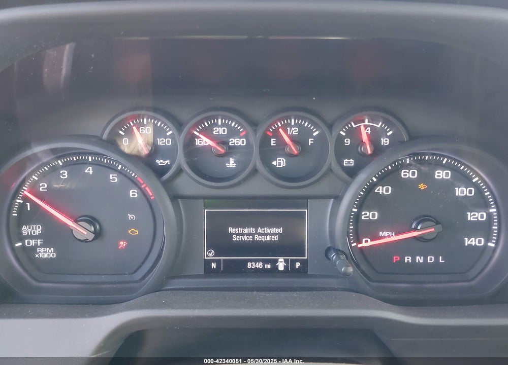 2025 CHEVROLET SILVERADO 1500 2WD LONG BED WT VIN: 3GCNAAEKXSG131843