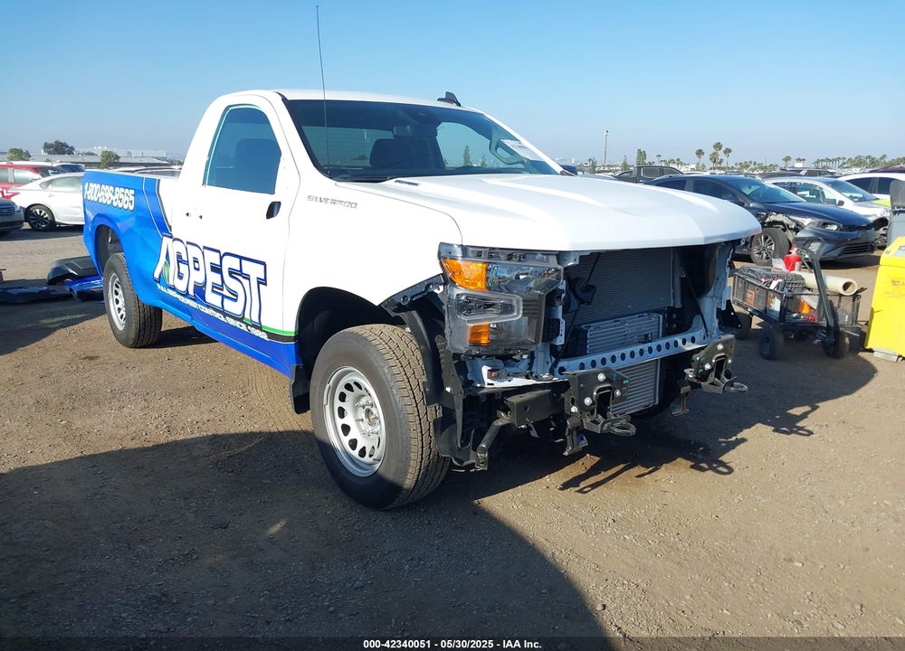2025 CHEVROLET SILVERADO 1500 2WD LONG BED WT VIN: 3GCNAAEKXSG131843