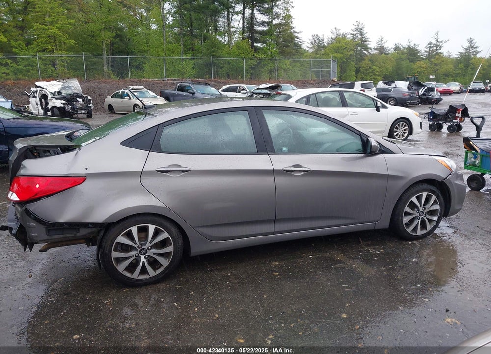 2017 HYUNDAI ACCENT VIN: KMHCT4AE0HU385436