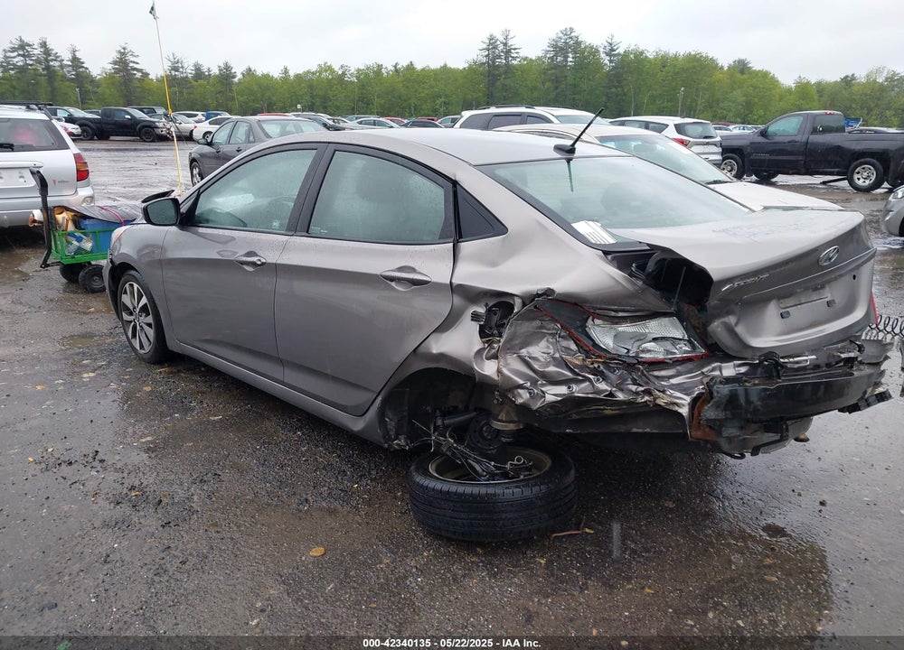 2017 HYUNDAI ACCENT VIN: KMHCT4AE0HU385436