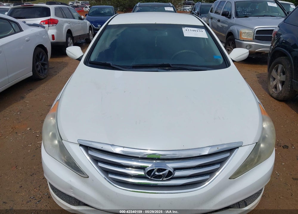 2014 HYUNDAI SONATA GLS VIN: 5NPEB4AC1EH917412