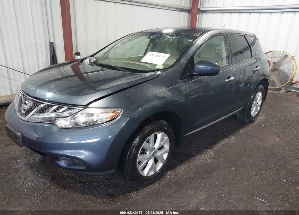 2012 NISSAN MURANO S VIN: JN8AZ1MU3CW107790