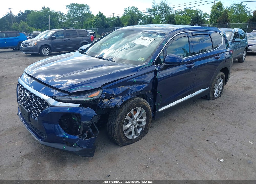 2020 HYUNDAI SANTA FE VIN: 5NMS3CAD6LH228687
