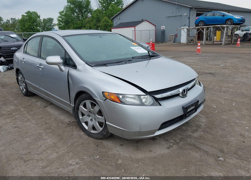 2008 HONDA CIVIC LX VIN: 1HGFA16598L066834