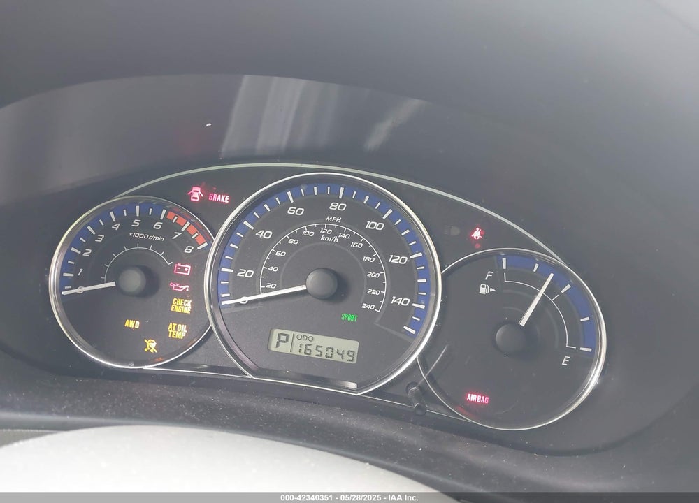 2010 SUBARU FORESTER VIN: JF2SH6CC1AH788110