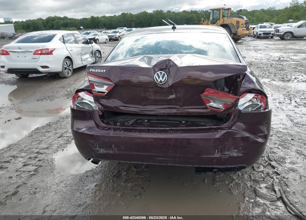 2013 VOLKSWAGEN PASSAT VIN: 1VWAP7A36DC044104