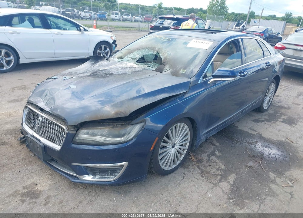 2017 LINCOLN MKZ VIN: 3LN6L5F9XHR624447