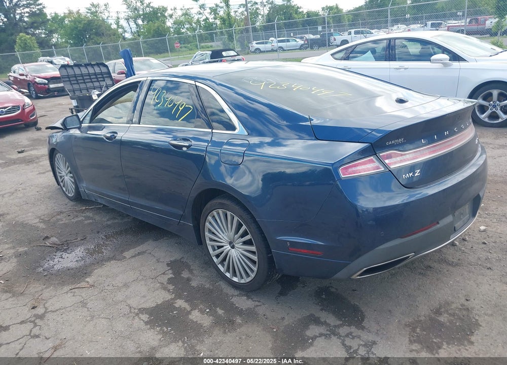 2017 LINCOLN MKZ VIN: 3LN6L5F9XHR624447