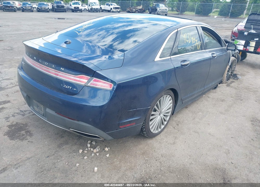 2017 LINCOLN MKZ VIN: 3LN6L5F9XHR624447