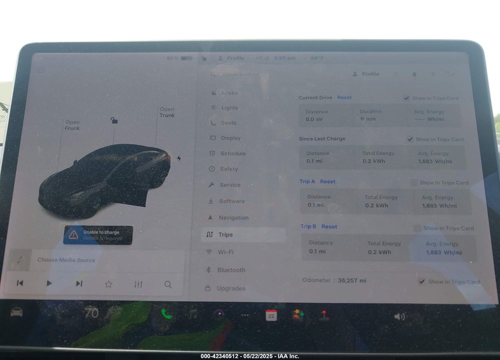 2021 TESLA MODEL 3 VIN: 5YJ3E1EBXMF848943